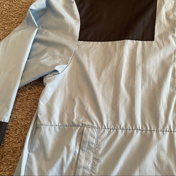 The North Face | Sheru Windbreaker Jacket | Light Blue & Black | Size Large - Picture 7 of 10